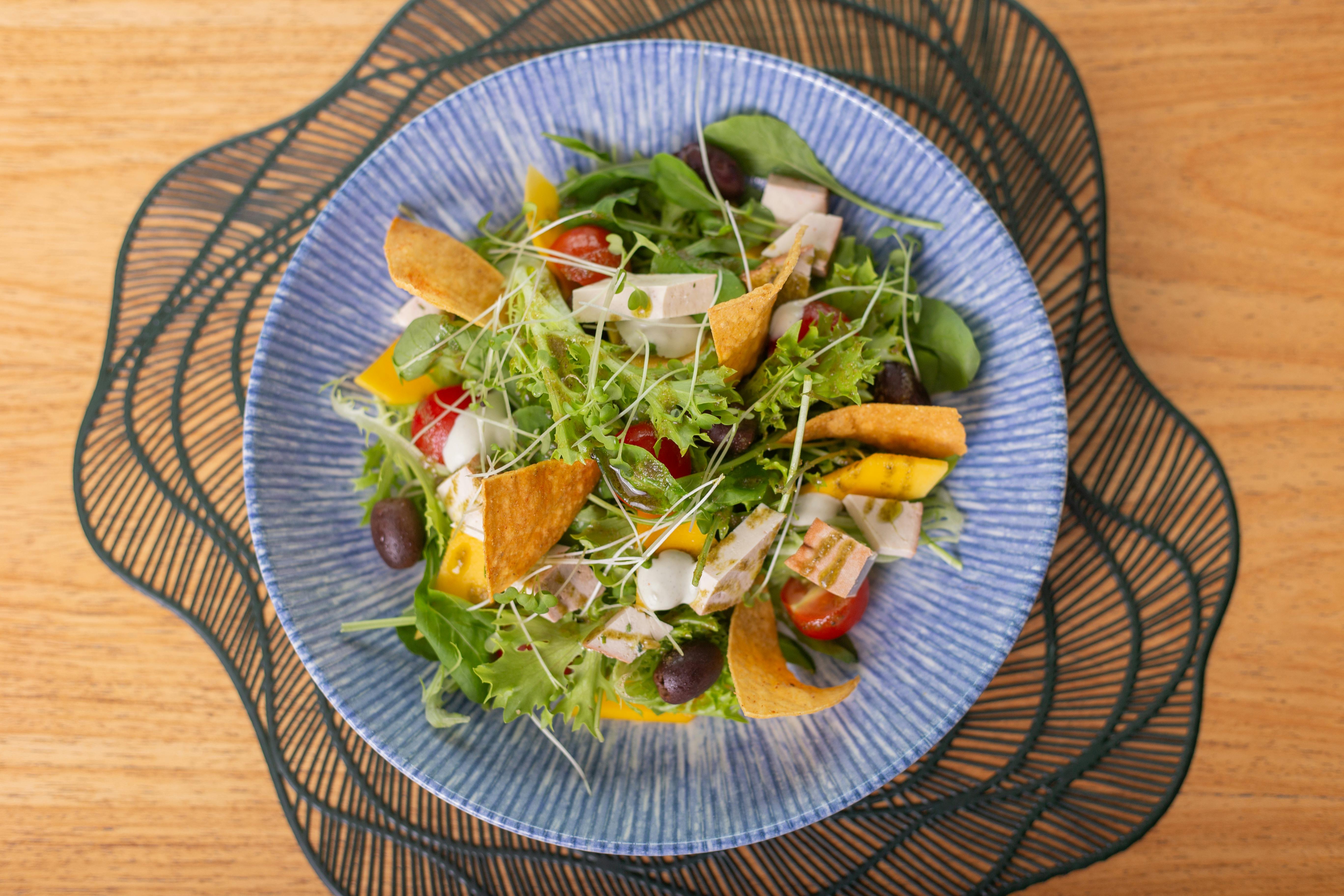 Зеленый салат